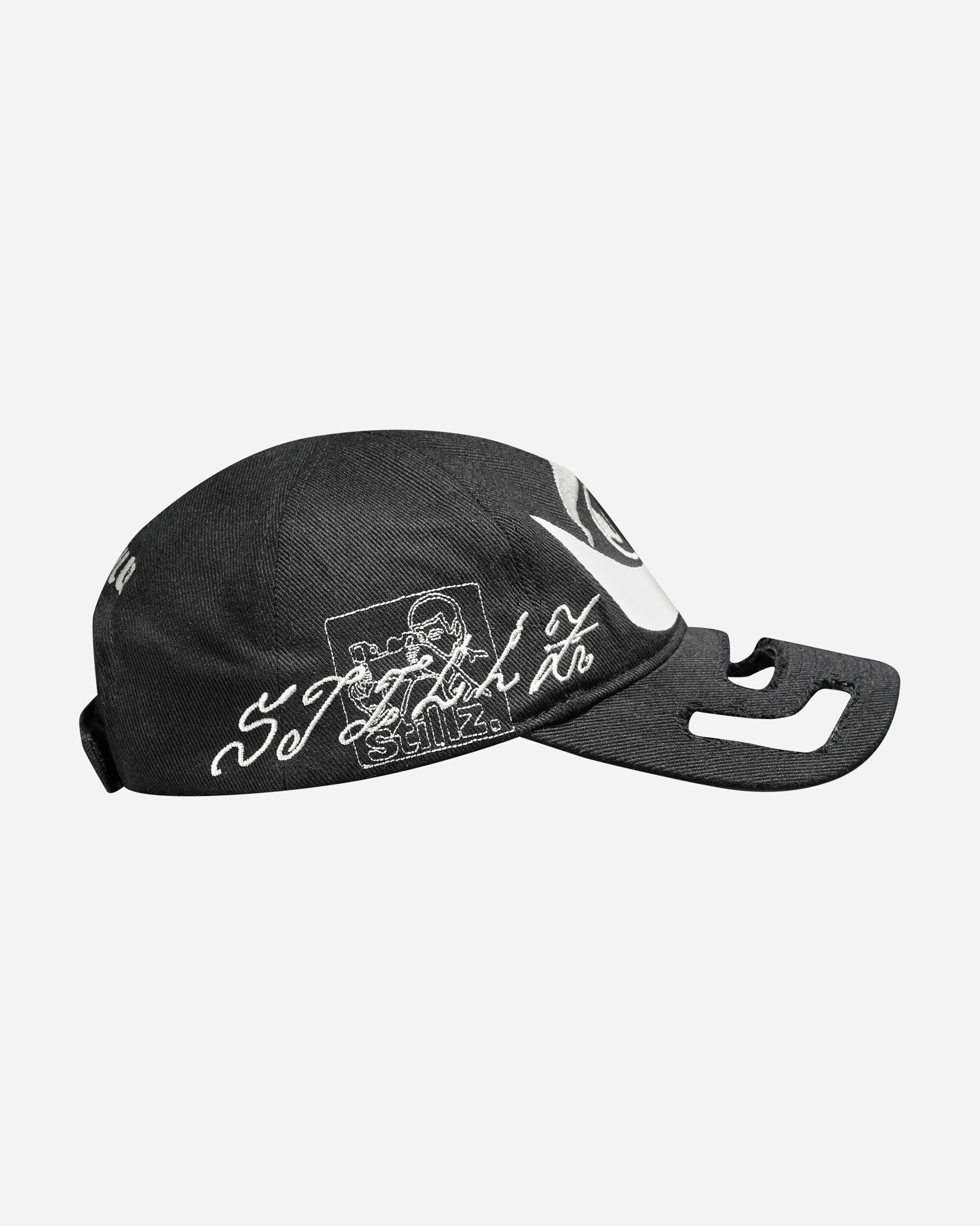 Stillz Stillz Cut-Out Embroidered Cap Black Hats Caps STZCUTCAPBLK BLK