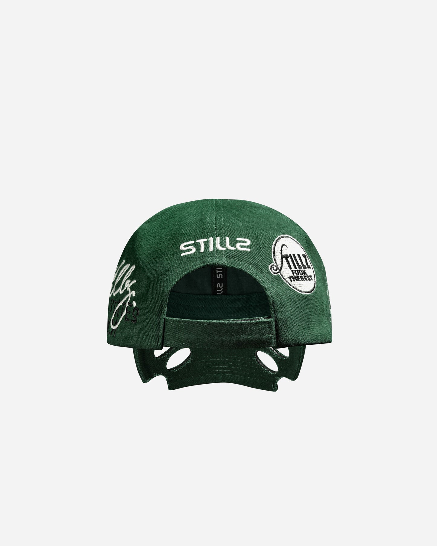 Stillz Stillz Danger Zone Embroidered Cap Green Hats Caps STZDNGRCAPGRN GREEN