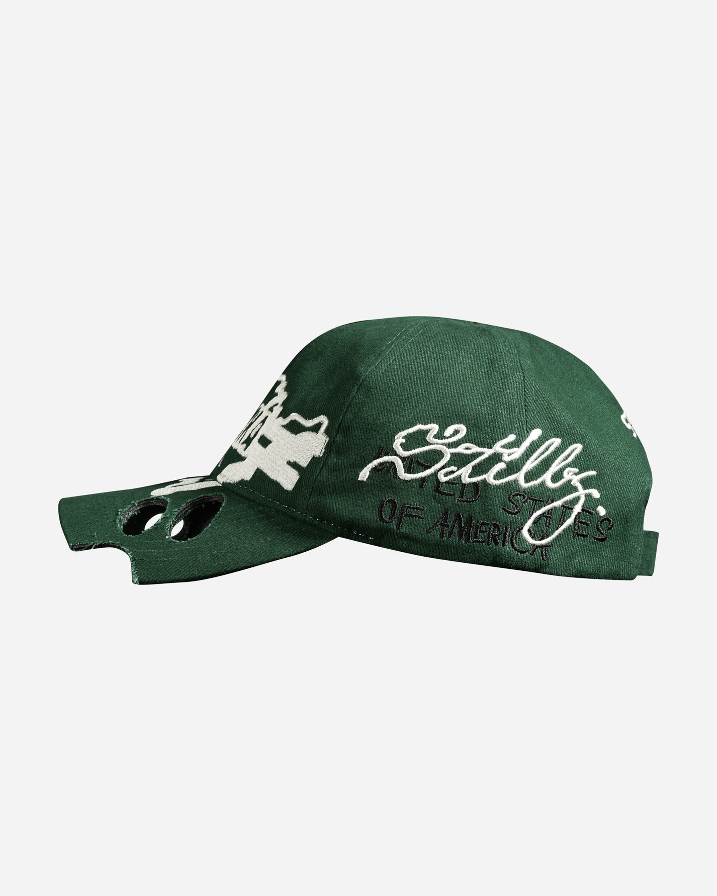 Stillz Stillz Danger Zone Embroidered Cap Green Hats Caps STZDNGRCAPGRN GREEN