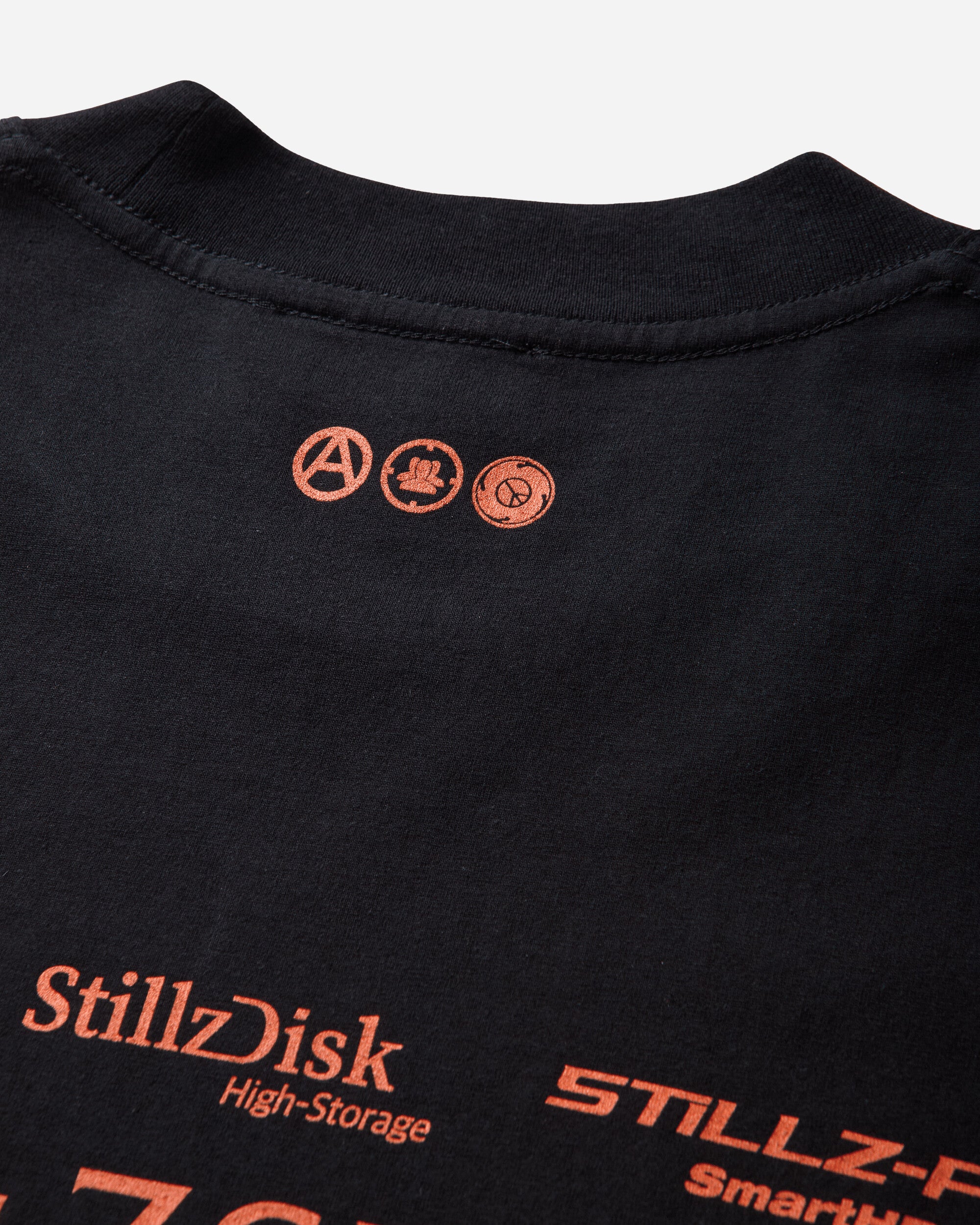 Stillz Stillz X Slam Jam T-Shirt Black T-Shirts Shortsleeve S26STILLZTEE BLK
