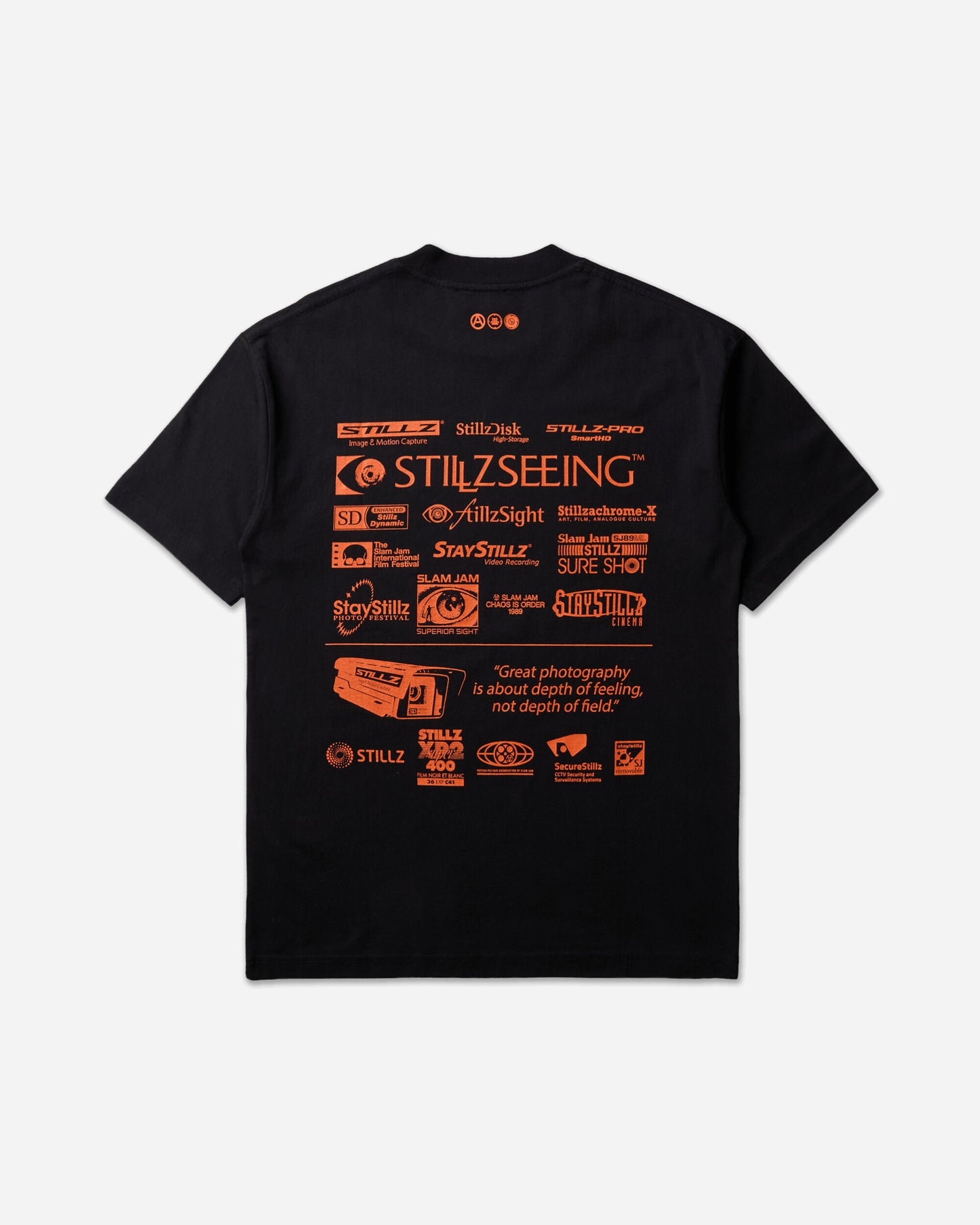 Stillz Stillz X Slam Jam T-Shirt Black T-Shirts Shortsleeve S26STILLZTEE BLK