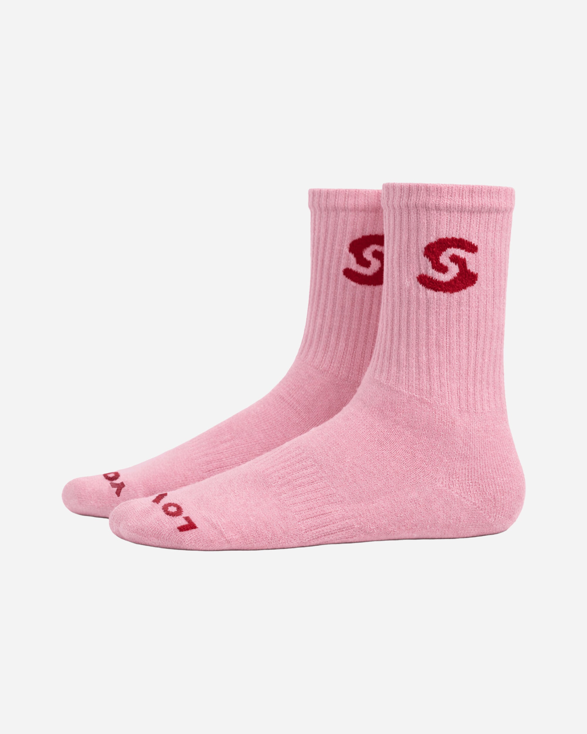 Stillz Love Socks Pink Pink Underwear Socks LVSCKSPNK PINK