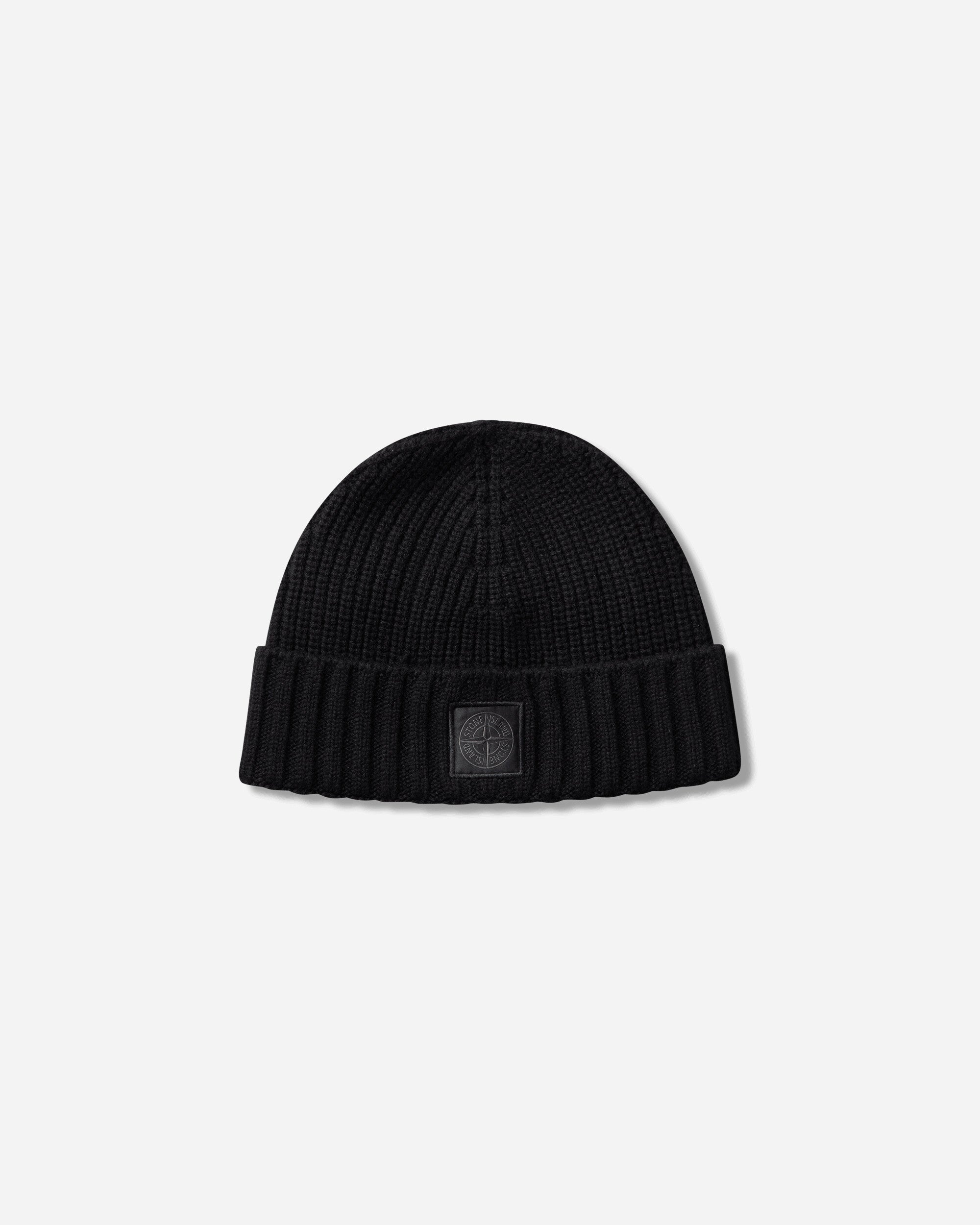 Stone Island Beanie Black Hats Beanies L2S15N100006S01FF V0029