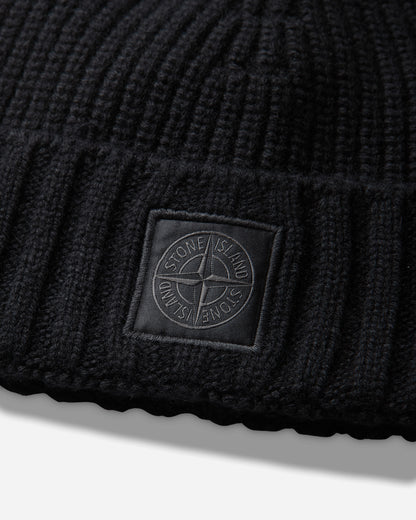 Stone Island Beanie Black Hats Beanies L2S15N100006S01FF V0029