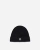 Stone Island Light Wool Ribbed Beanie Black Hats Beanies K2S15-N100012-S00B4 V0029