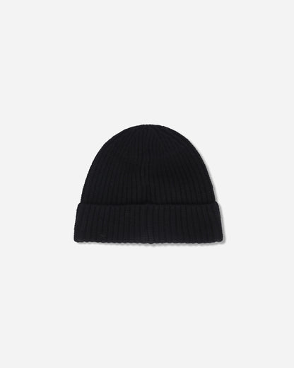 Stone Island Light Wool Ribbed Beanie Black Hats Beanies K2S15-N100012-S00B4 V0029