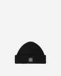 Stone Island Wool Short Beanie Black Hats Beanies 8115N22C3 A0029