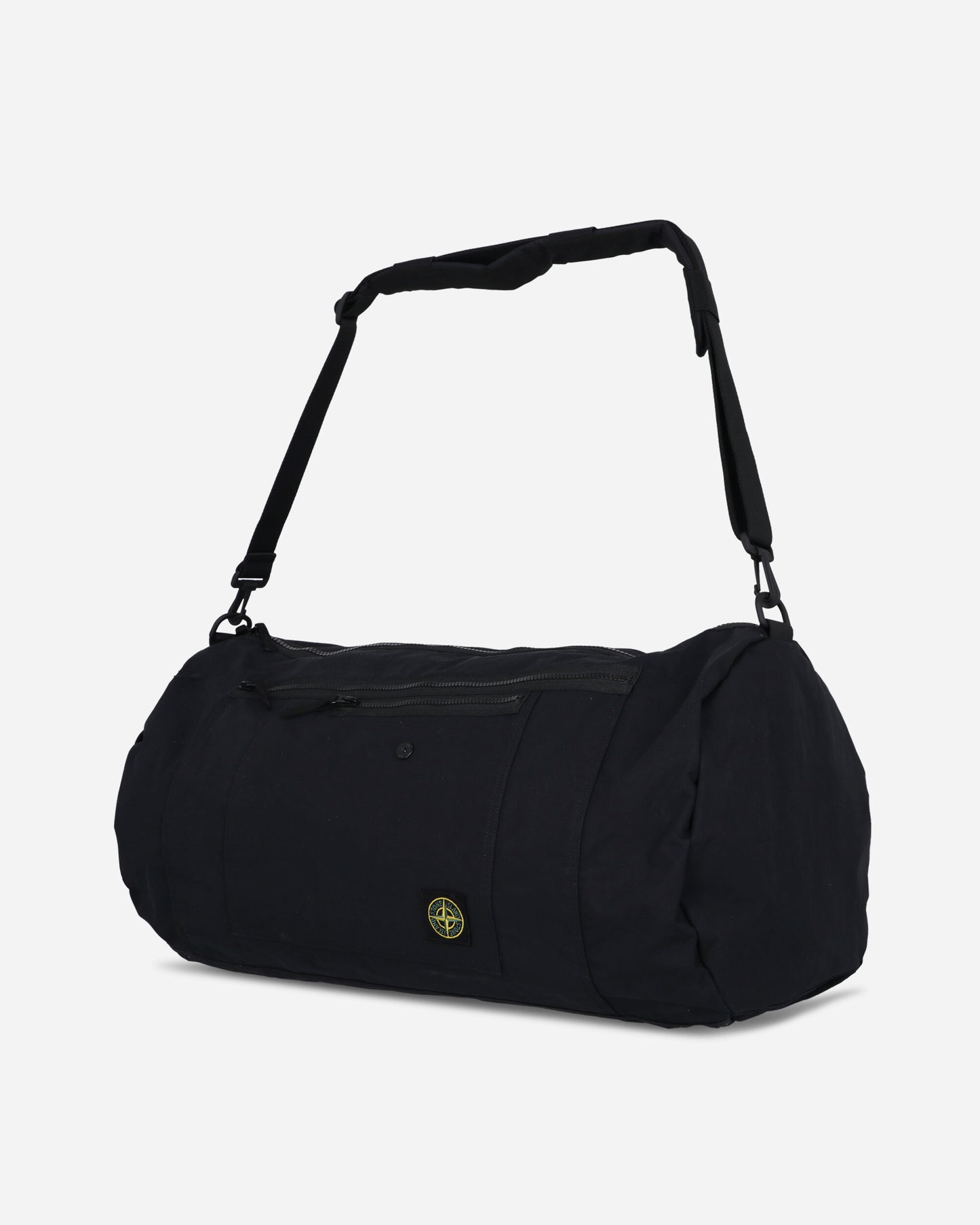 Stone Island Logo Bag Black Bags and Backpacks Tote Bags K2S15-9200018-S0257 V0029