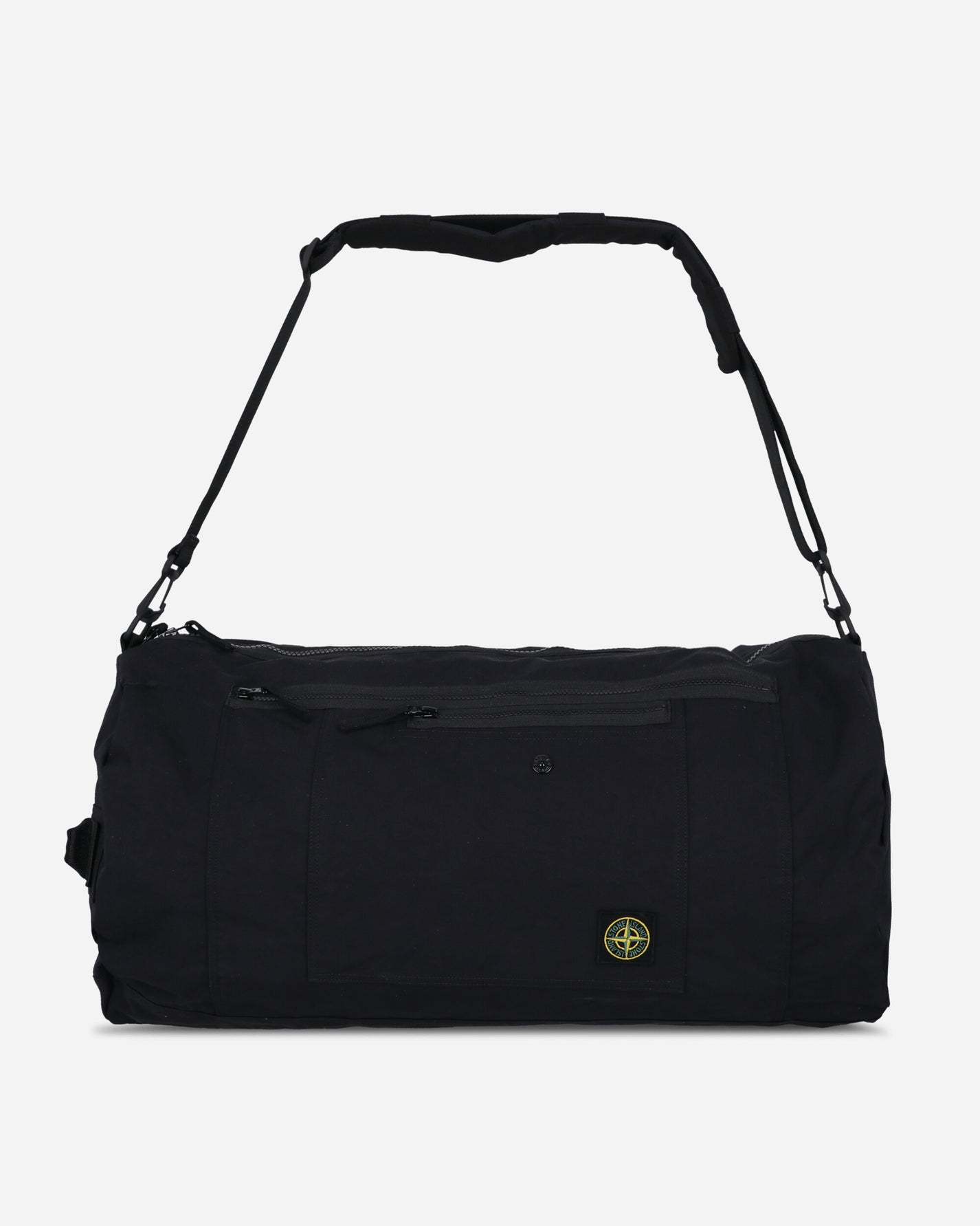 Stone Island Logo Bag Black Bags and Backpacks Tote Bags K2S15-9200018-S0257 V0029