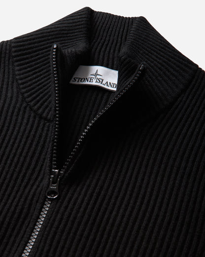 Stone Island Cardigan Black Knitwears Cardigans L2S155100017S00C2 V0029
