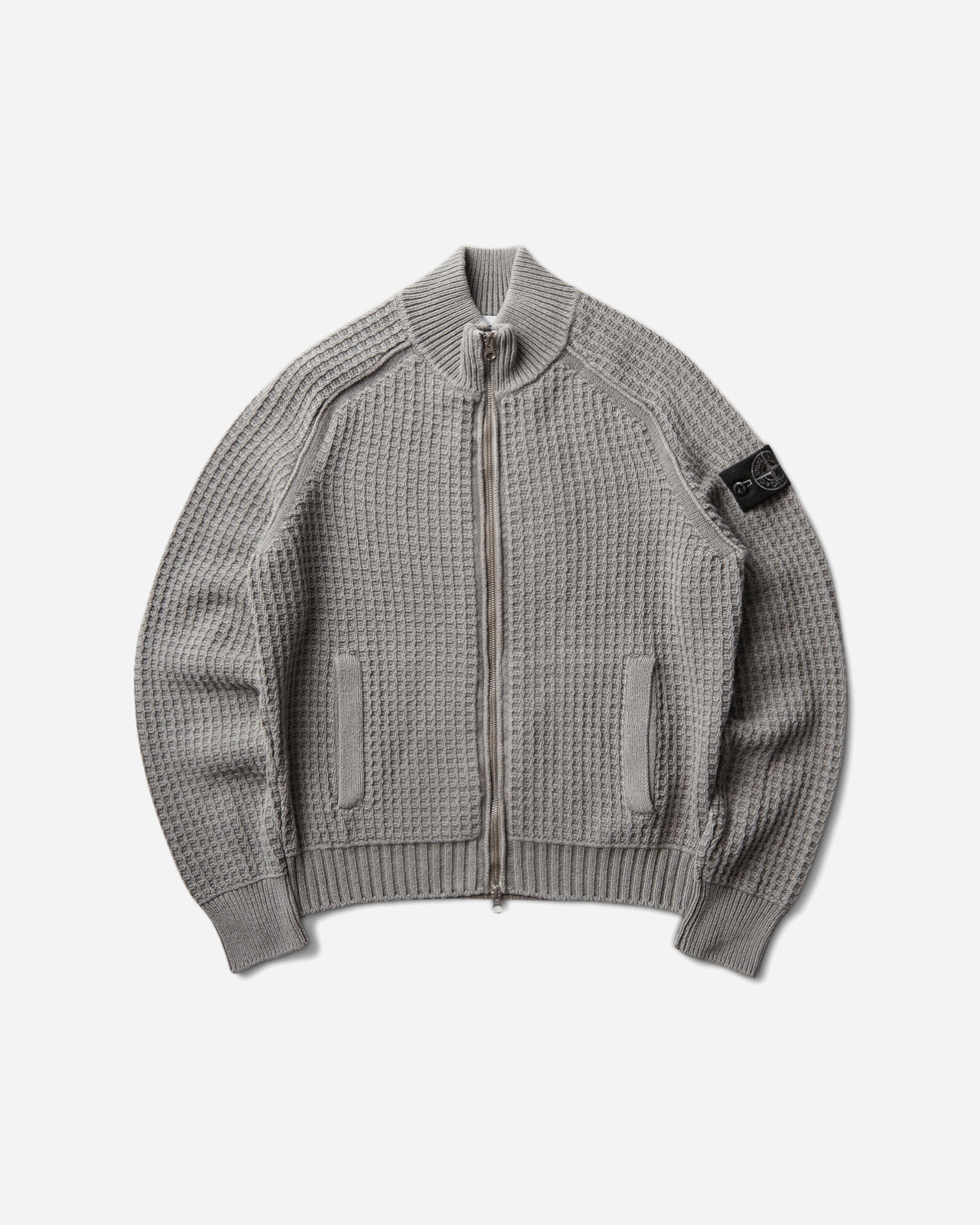 Stone Island Cardigan Gray Knitwears Cardigans L2S155100034S00TC V0060
