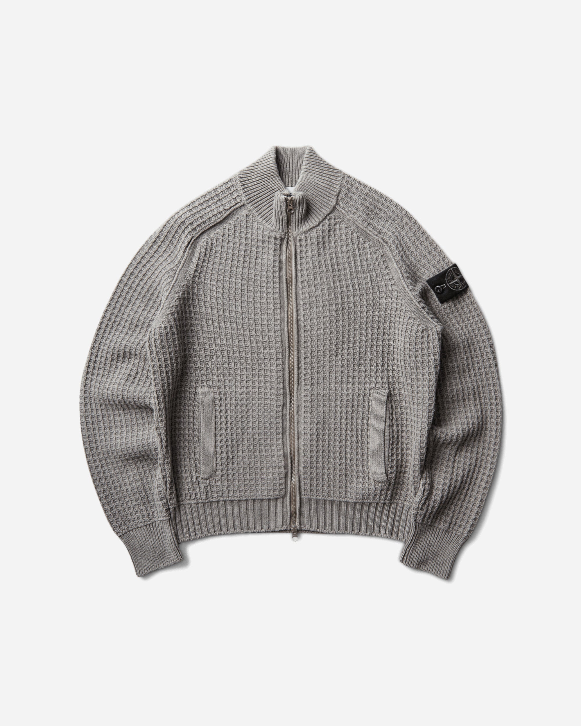 Stone Island Cardigan Gray Knitwears Cardigans L2S155100034S00TC V0060