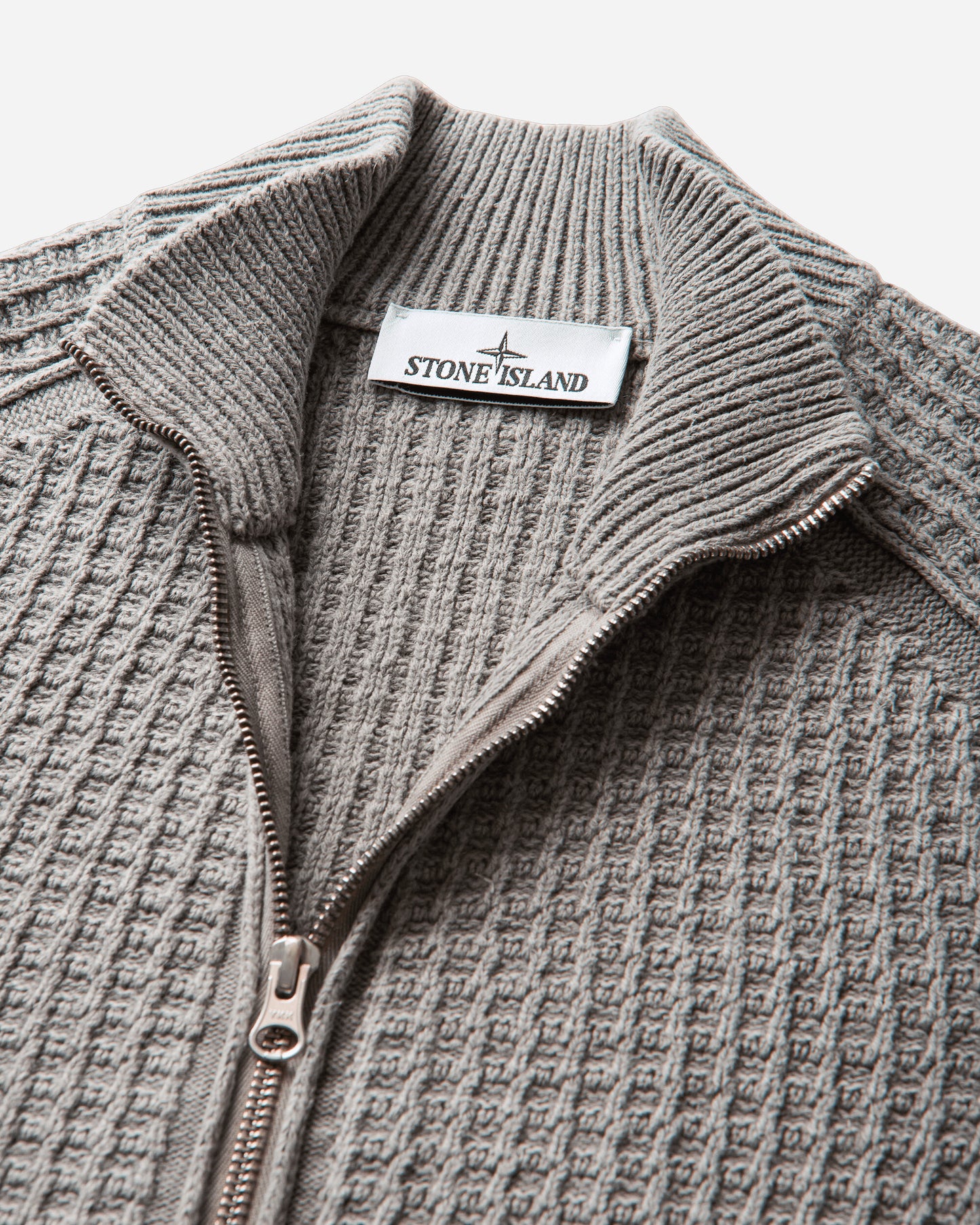 Stone Island Cardigan Gray Knitwears Cardigans L2S155100034S00TC V0060