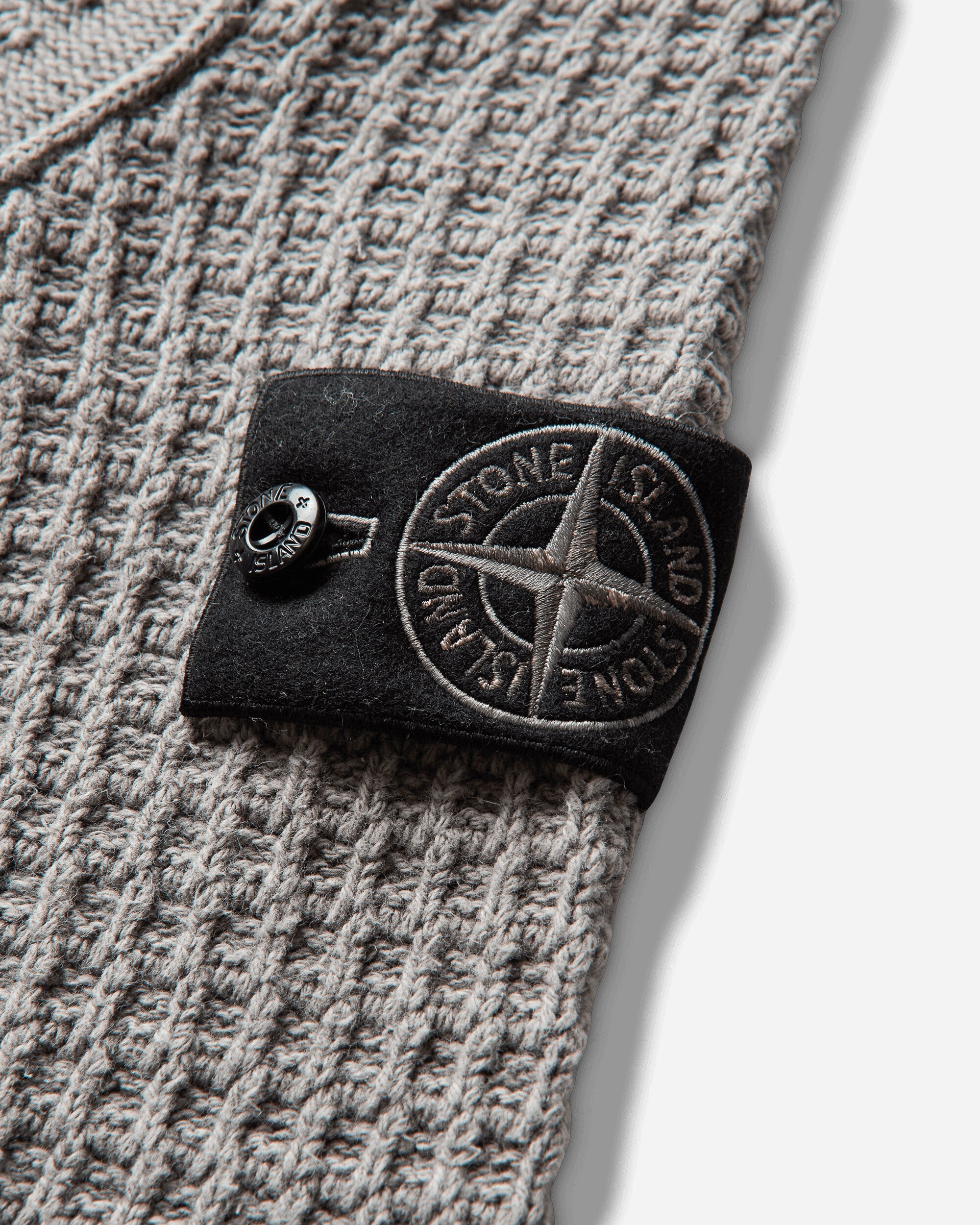 Stone Island Cardigan Gray Knitwears Cardigans L2S155100034S00TC V0060
