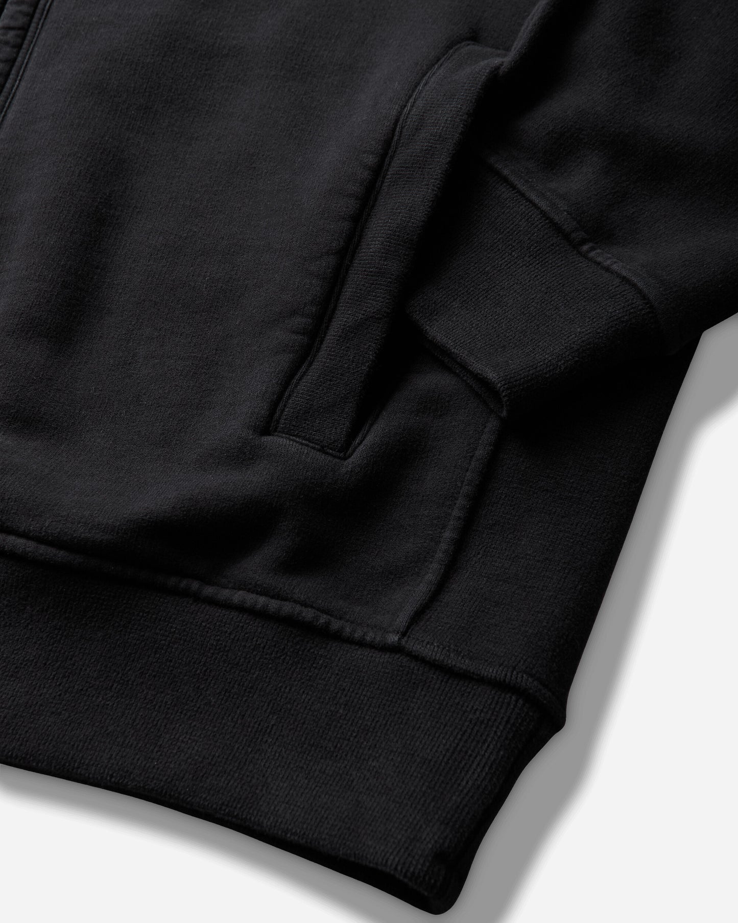Stone Island Zip Up Cardigan Black Knitwears Cardigans L2S156100066S0A20 V0029