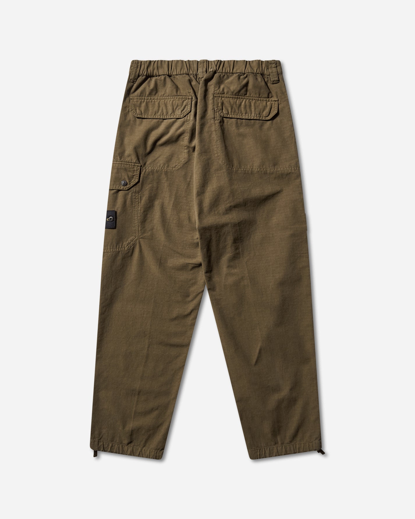 Stone Island Organic Cotton Ripstop Cargo Pants Green Pants Casual K2S15-3100011-S0211 V0054