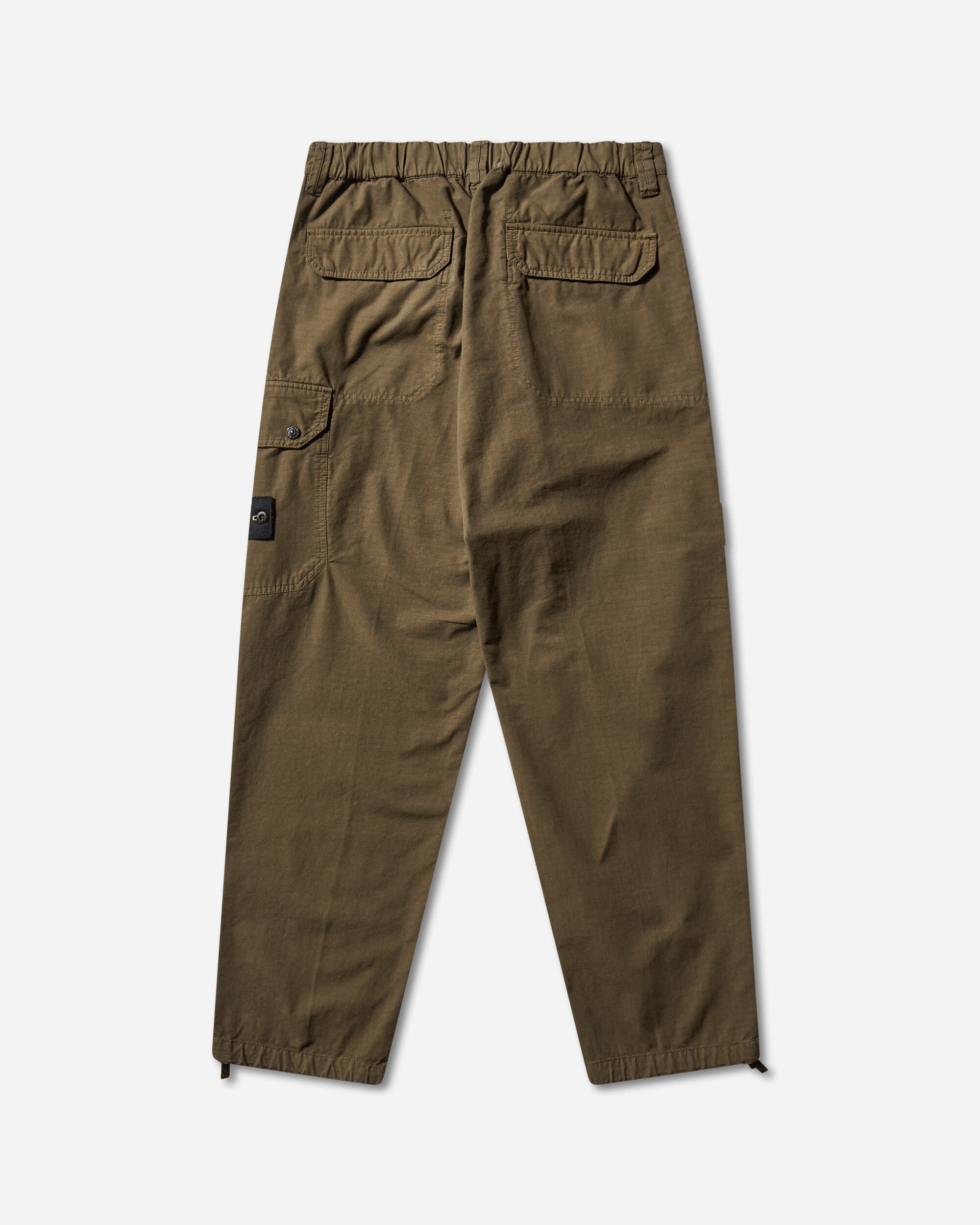 Stone Island Organic Cotton Ripstop Cargo Pants Green Pants Casual K2S15-3100011-S0211 V0054