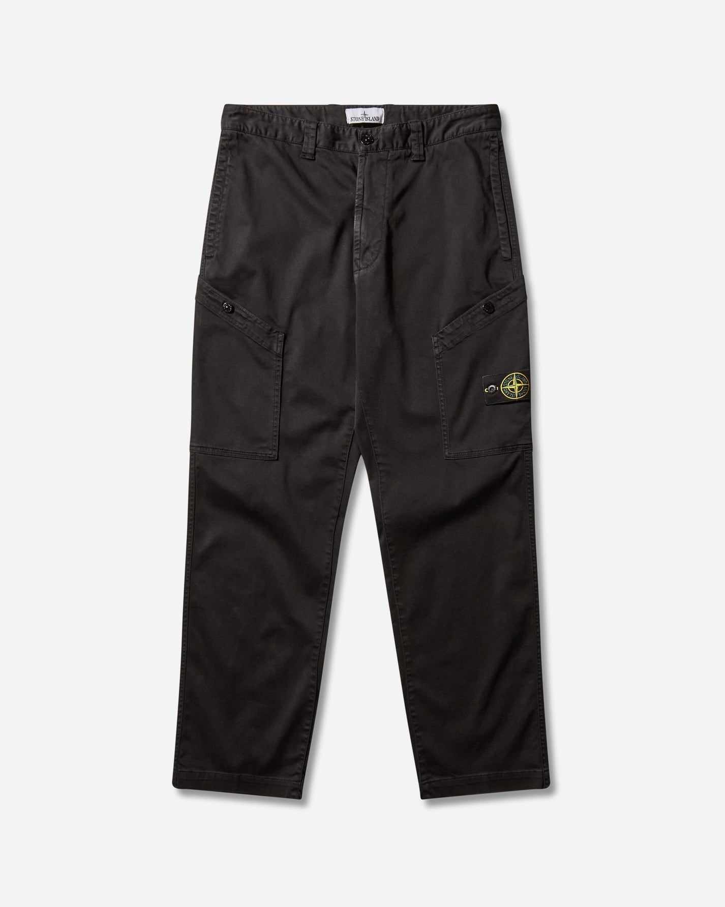 Stone Island Reso Coton Cargo Pants Black Pants Casual K2S15-3100030-S0012 V0029