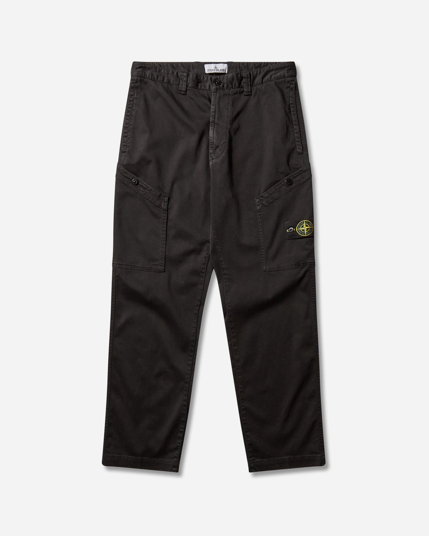 Stone Island Reso Coton Cargo Pants Black Pants Casual K2S15-3100030-S0012 V0029