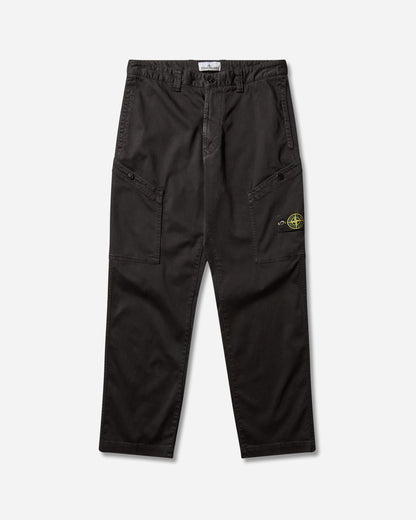 Stone Island Reso Coton Cargo Pants Black Pants Casual K2S15-3100030-S0012 V0029
