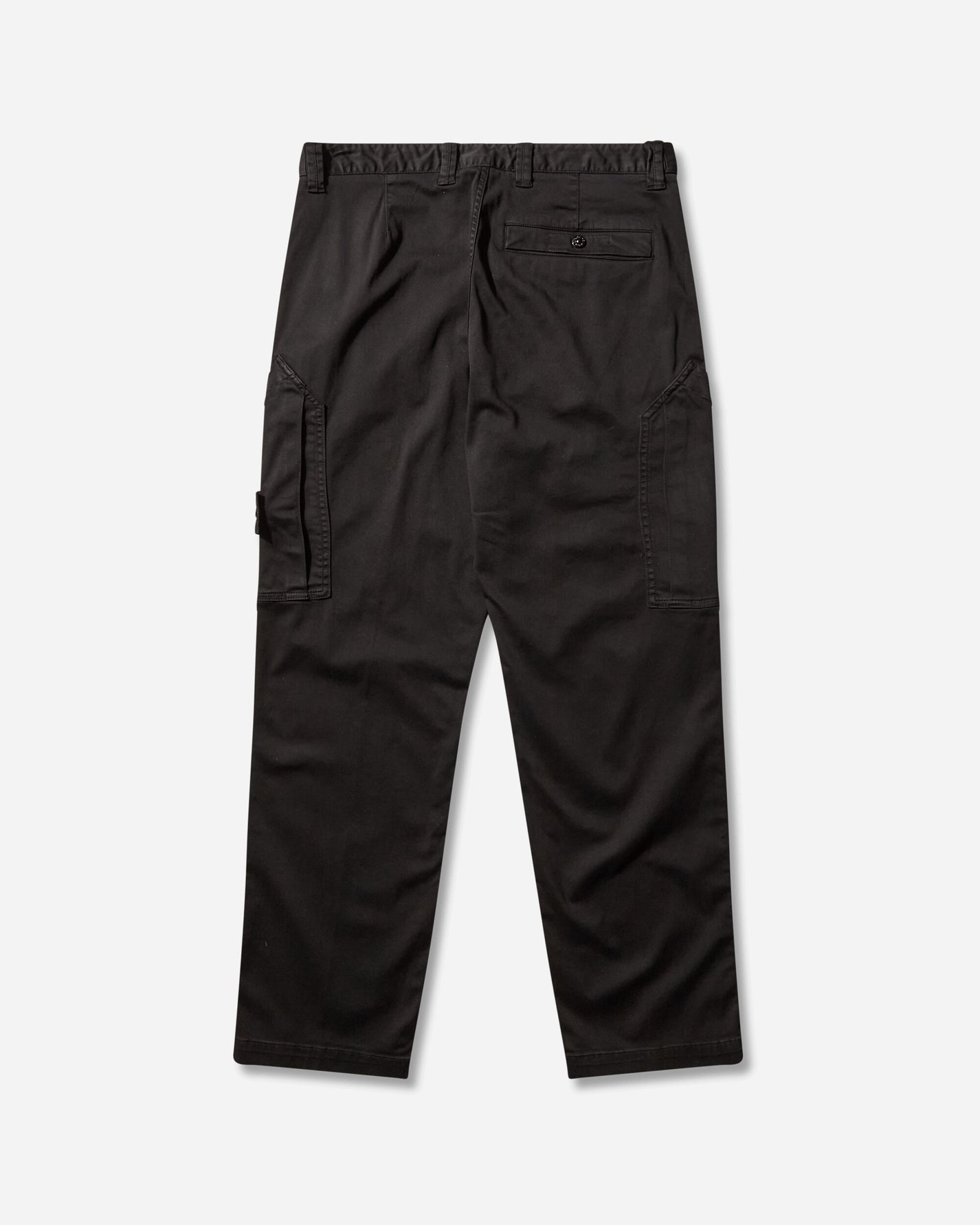Stone Island Reso Coton Cargo Pants Black Pants Casual K2S15-3100030-S0012 V0029