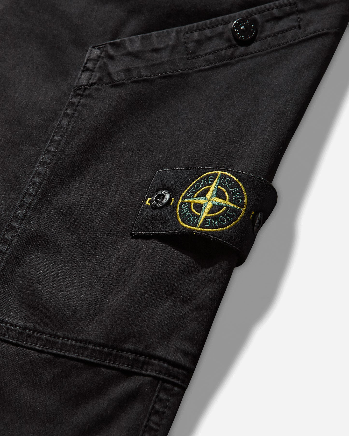 Stone Island Reso Coton Cargo Pants Black Pants Casual K2S15-3100030-S0012 V0029