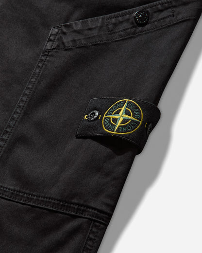 Stone Island Reso Coton Cargo Pants Black Pants Casual K2S15-3100030-S0012 V0029