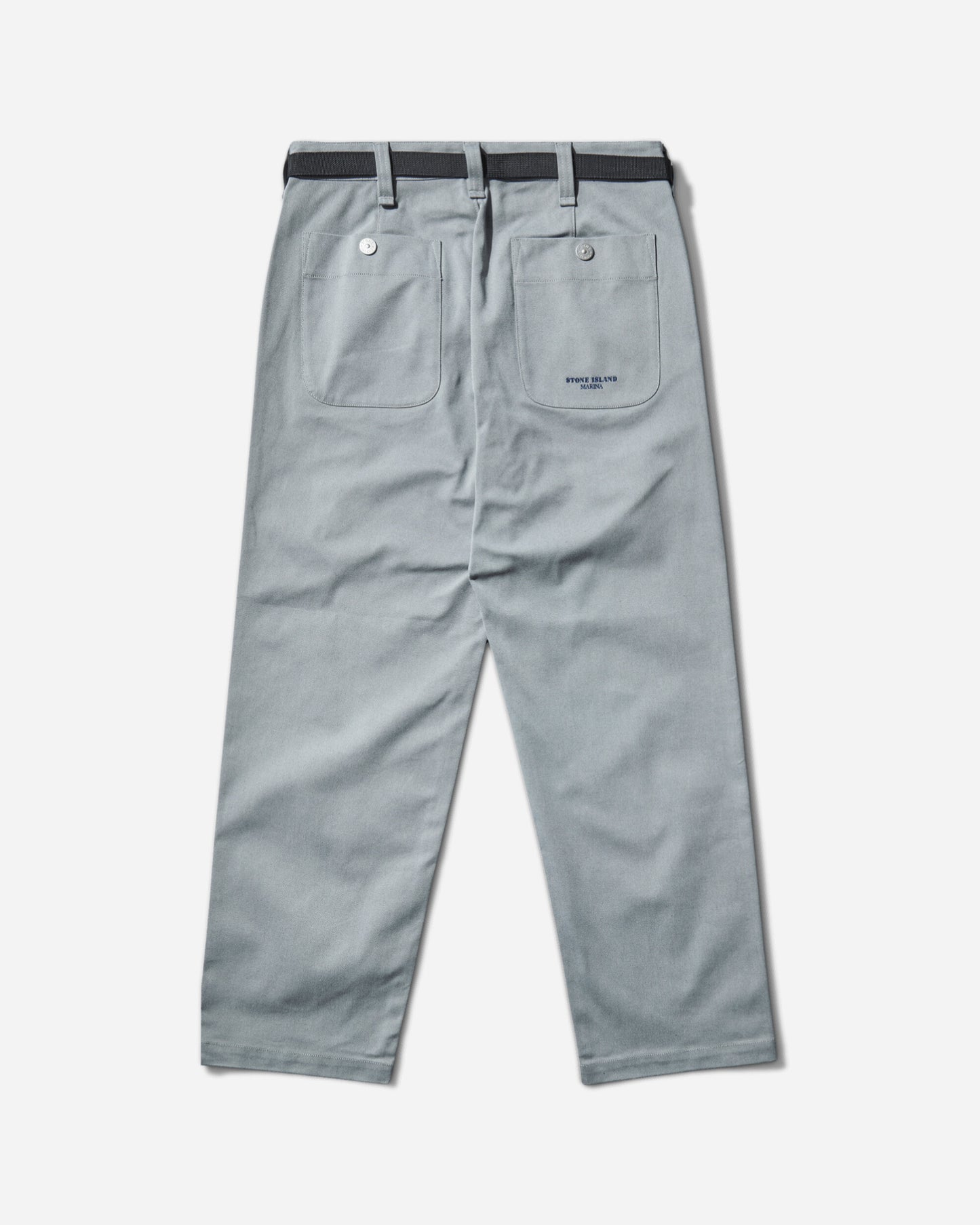 Stone Island Stretch Gabardine Yarn Dyed Marina Sky Blue Pants Casual K2S15-3100015-S0X19 V0040