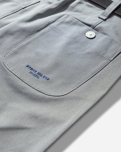 Stone Island Stretch Gabardine Yarn Dyed Marina Sky Blue Pants Casual K2S15-3100015-S0X19 V0040