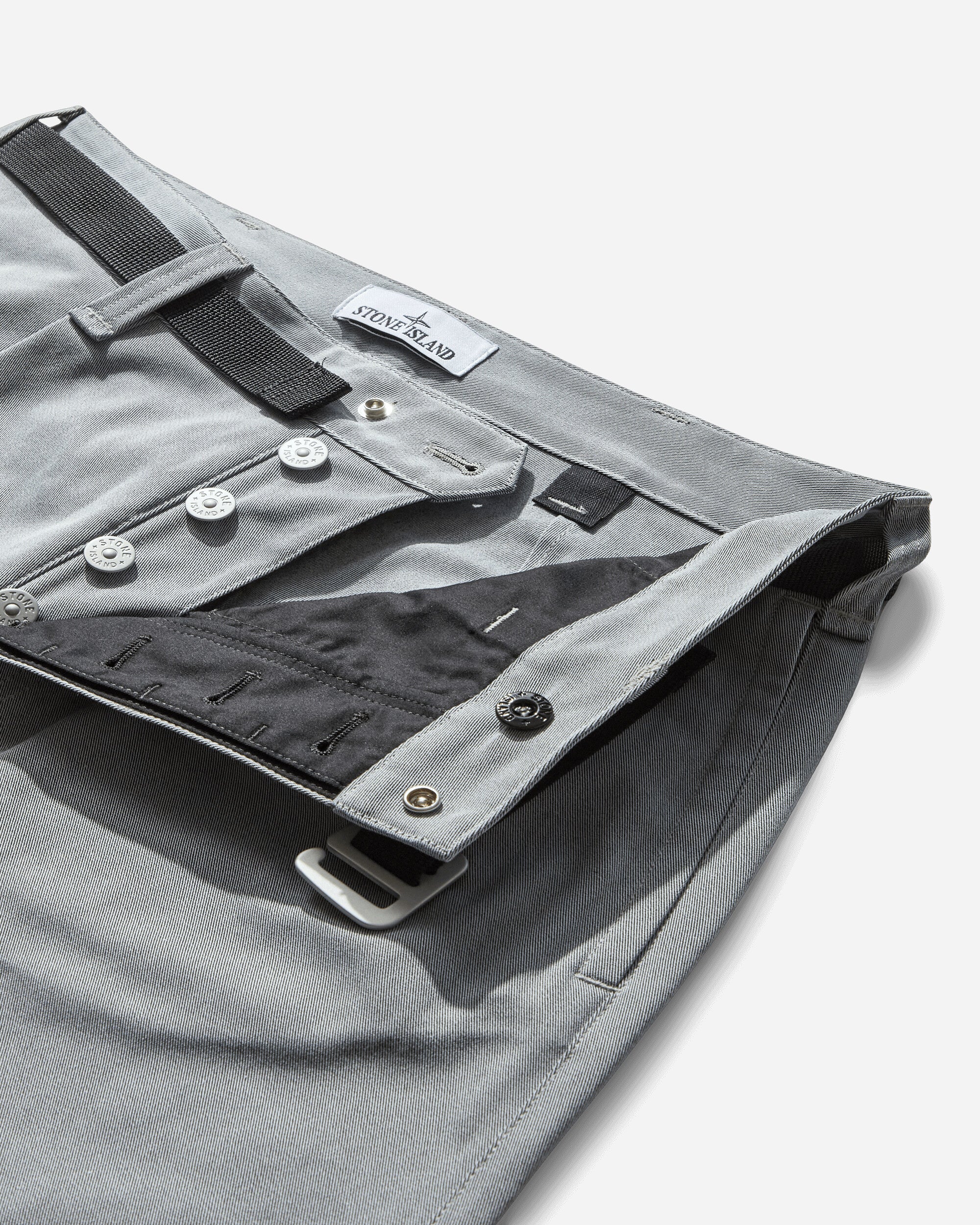 Stone Island Stretch Gabardine Yarn Dyed Marina Sky Blue Pants Casual K2S15-3100015-S0X19 V0040