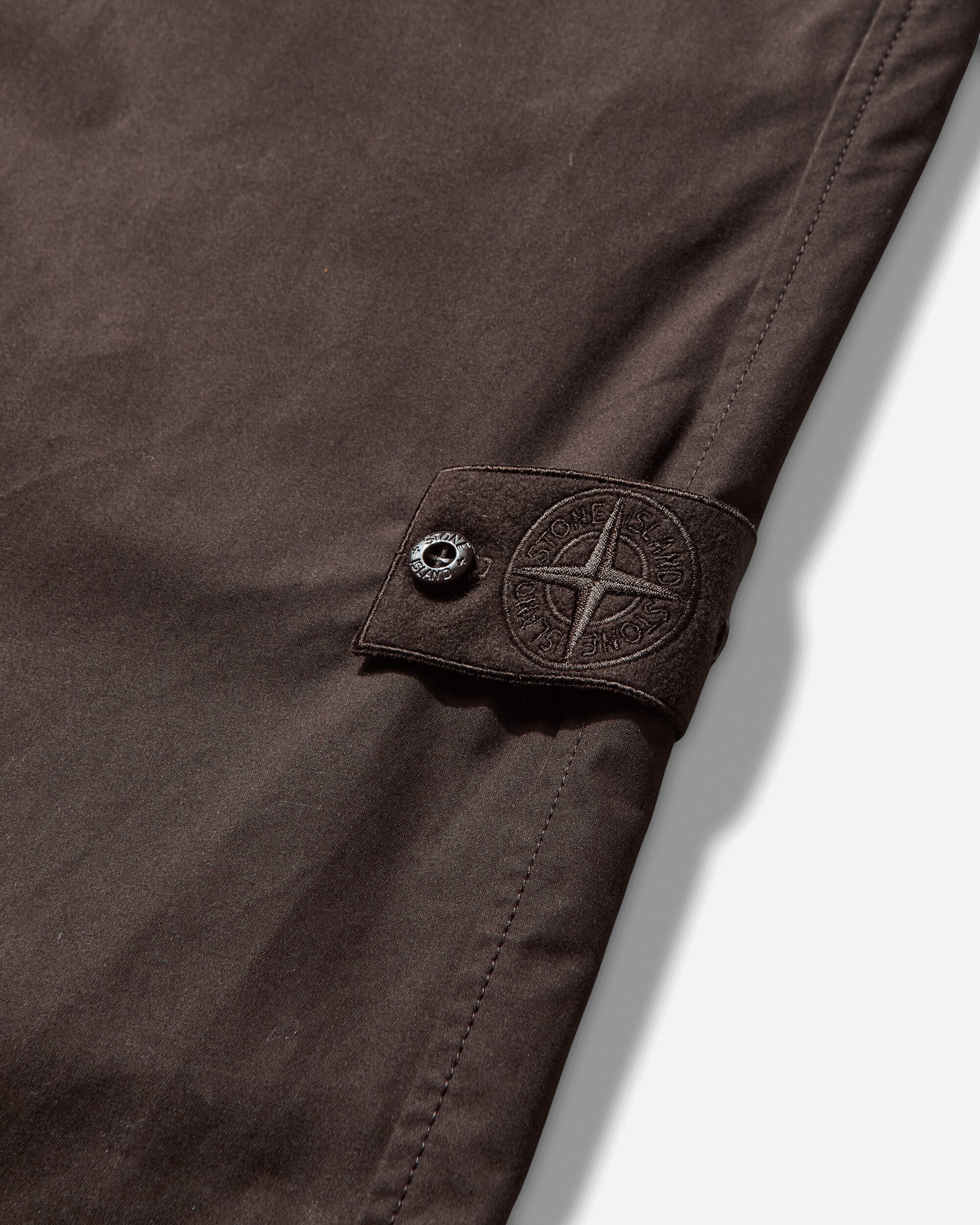 Stone Island Weatherproof Cotton Canvas Chino Trousers Dark Brown Pants Casual K2S15-3100042-S00F1 V0070