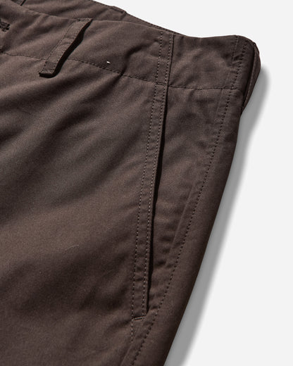 Stone Island Weatherproof Cotton Canvas Chino Trousers Dark Brown Pants Casual K2S15-3100042-S00F1 V0070