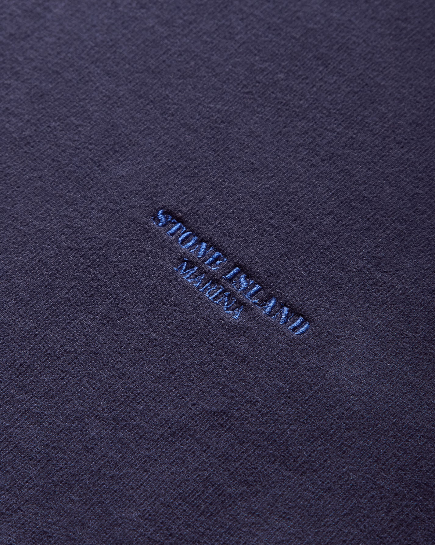 Stone Island Brushed Organic Cotton Hoodie Marina Navy Sweatshirts Crewneck K2S15-6100026-S0X13 V002A