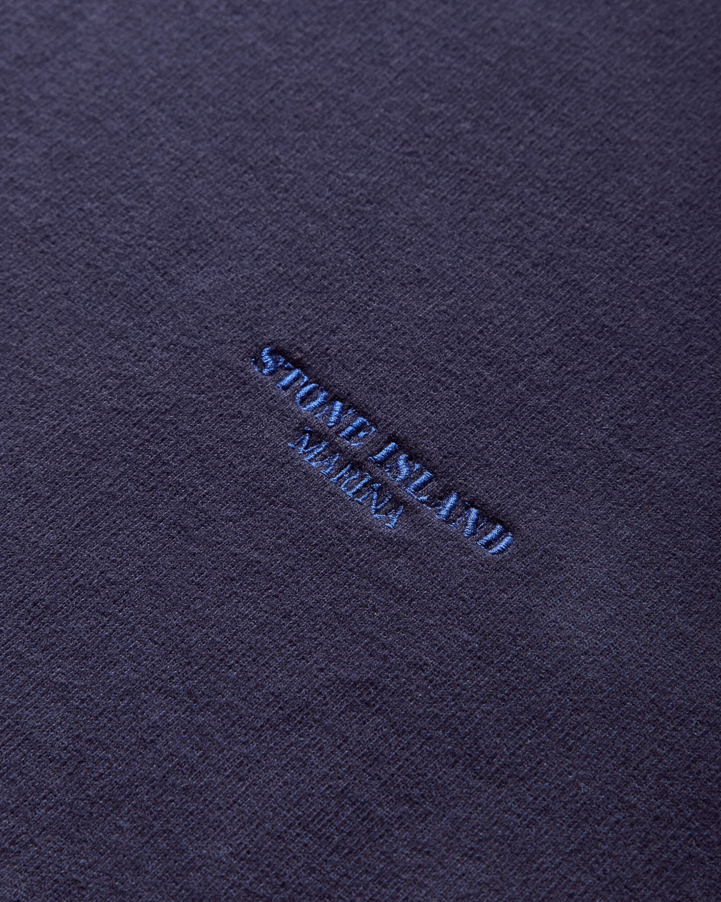 Stone Island Brushed Organic Cotton Hoodie Marina Navy Sweatshirts Crewneck K2S15-6100026-S0X13 V002A