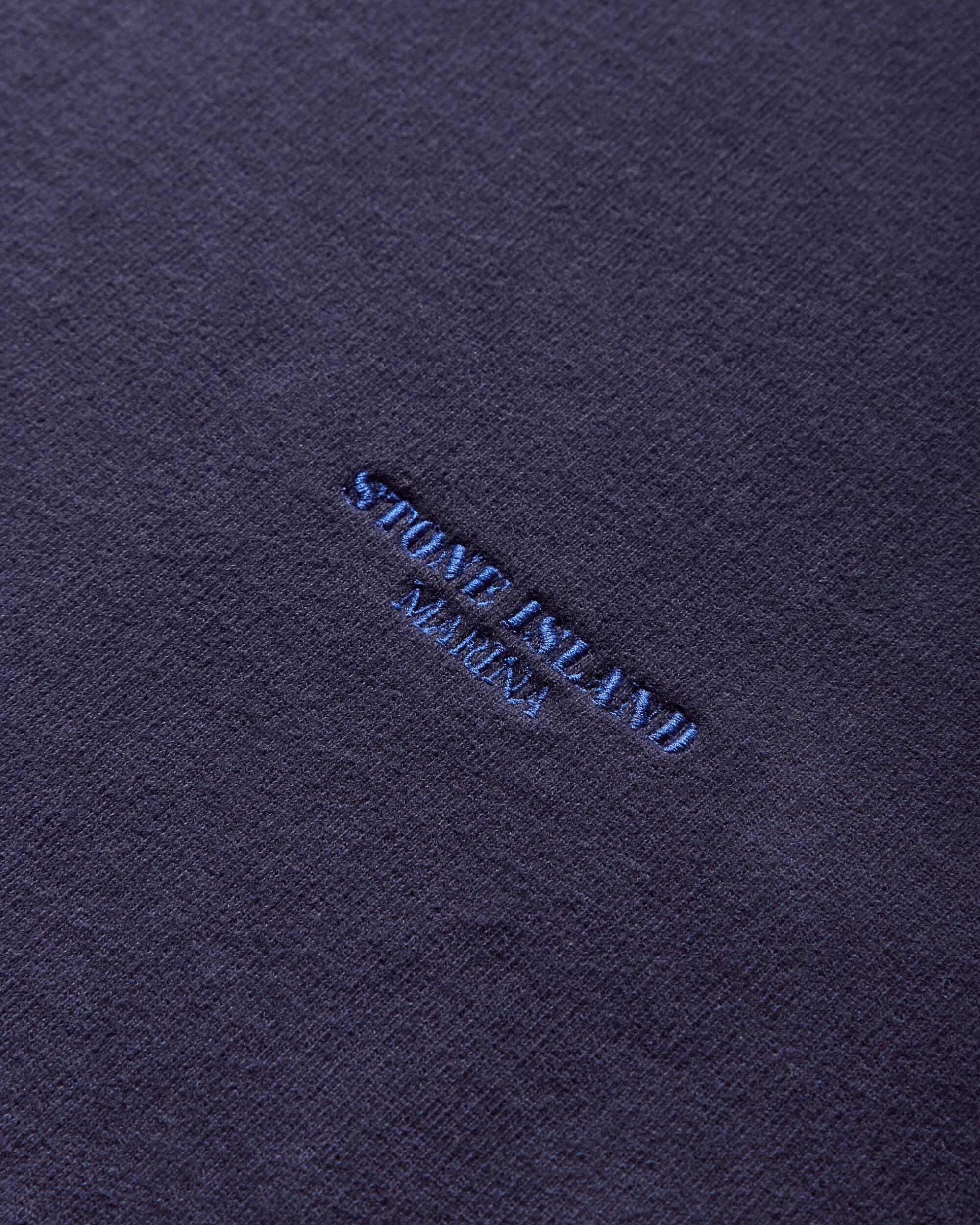 Stone Island Brushed Organic Cotton Hoodie Marina Navy Sweatshirts Crewneck K2S15-6100026-S0X13 V002A