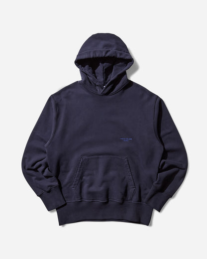 Stone Island Brushed Organic Cotton Hoodie Marina Navy Sweatshirts Crewneck K2S15-6100027-S0X13 V002A