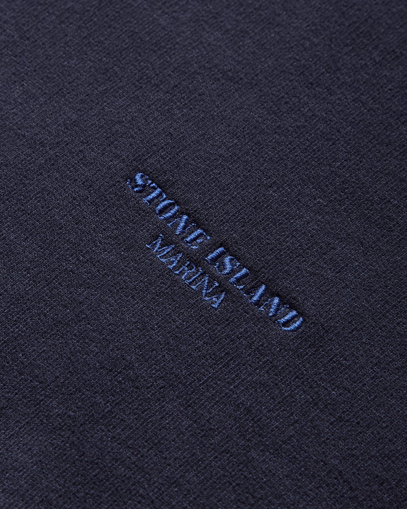 Stone Island Brushed Organic Cotton Hoodie Marina Navy Sweatshirts Crewneck K2S15-6100027-S0X13 V002A