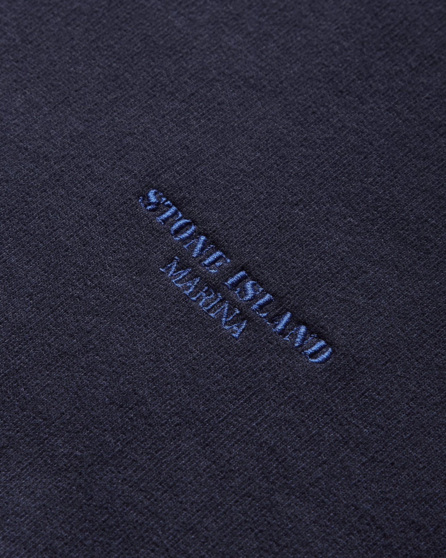 Stone Island Brushed Organic Cotton Hoodie Marina Navy Sweatshirts Crewneck K2S15-6100027-S0X13 V002A