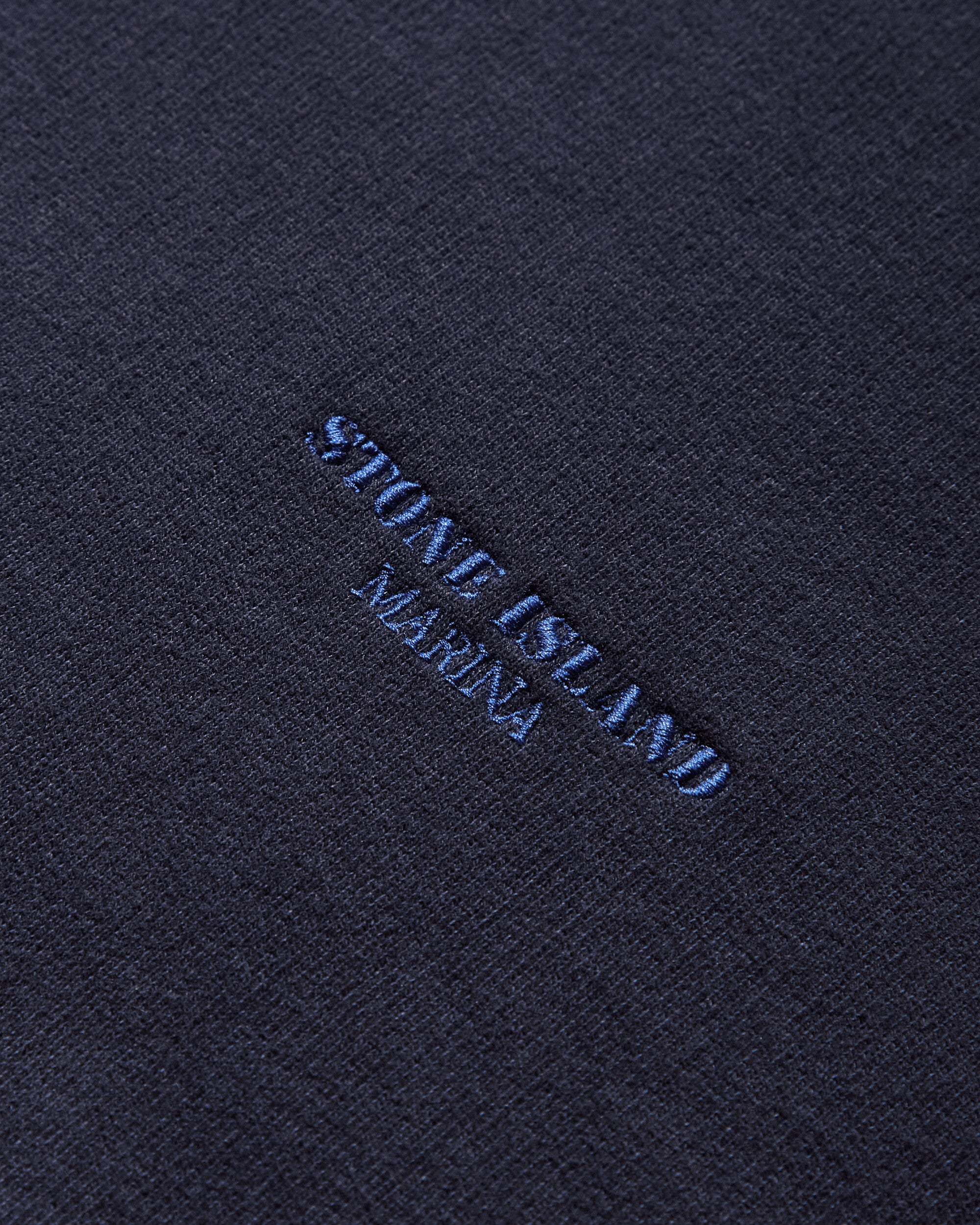 Stone Island Brushed Organic Cotton Hoodie Marina Navy Sweatshirts Crewneck K2S15-6100027-S0X13 V002A