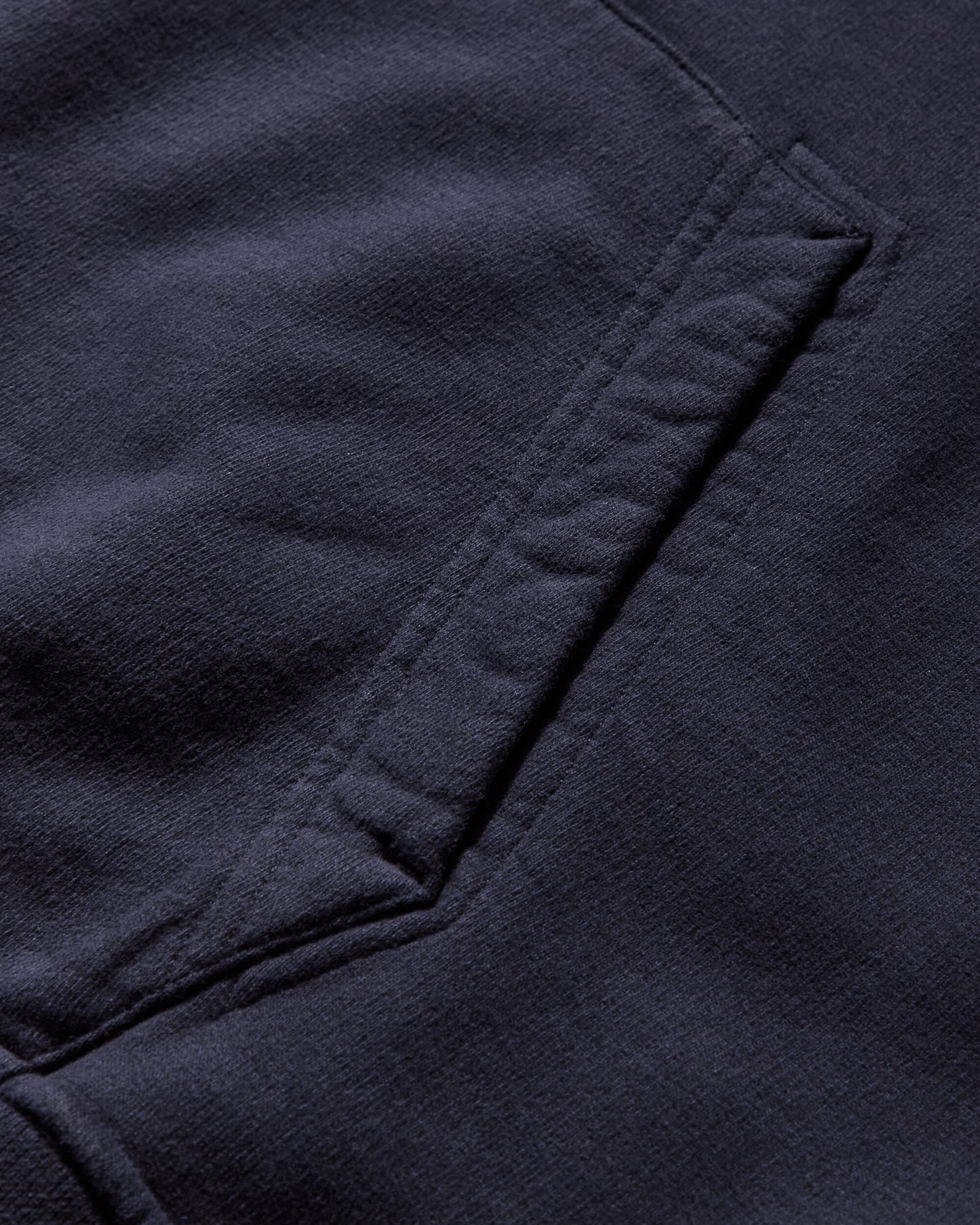 Stone Island Brushed Organic Cotton Hoodie Marina Navy Sweatshirts Crewneck K2S15-6100027-S0X13 V002A