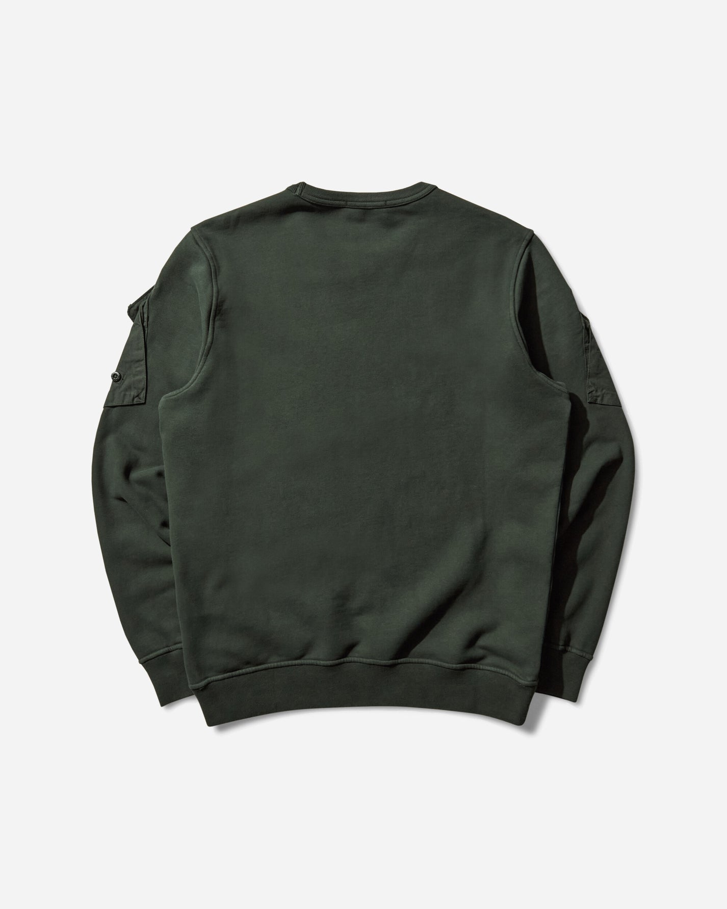 Stone Island Combat Pocket Crewneck Sweatshirt Juniper Sweatshirts Crewneck K2S15-6100008-S0A20 V005E