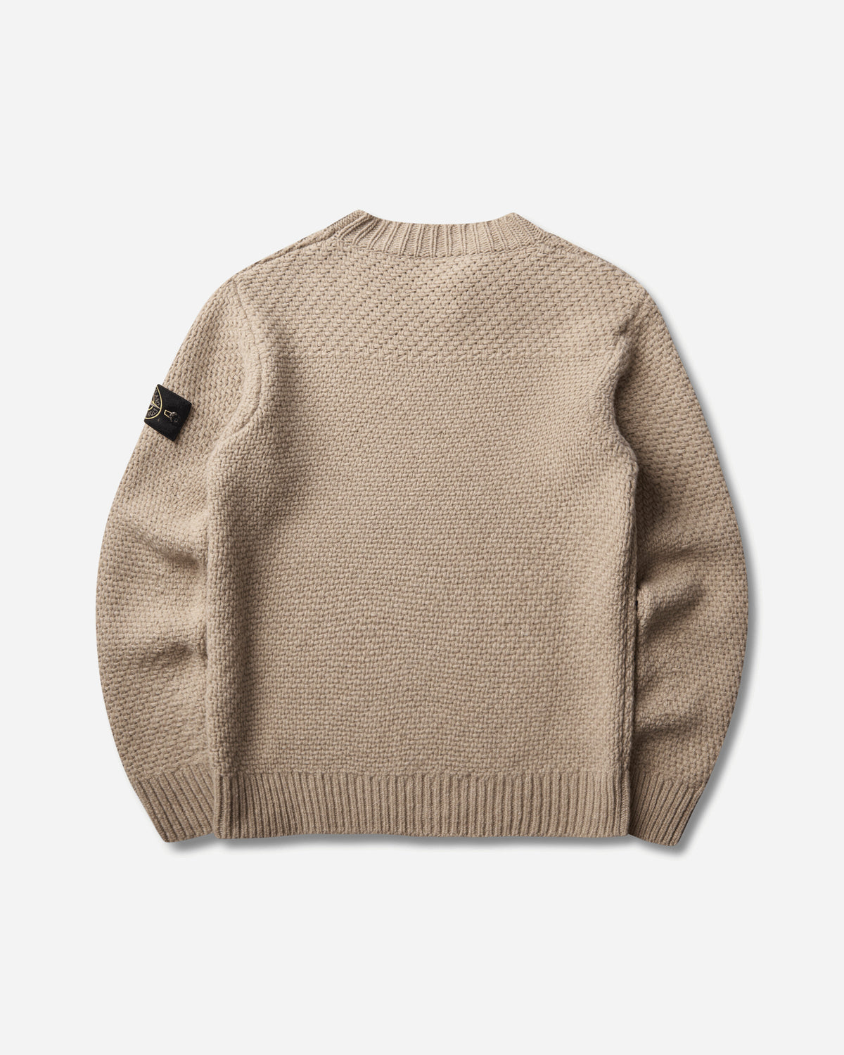 Stone Island Crew Neck Melange Biscuit Sweatshirts Crewneck L2S155100055S02A3 V0M94