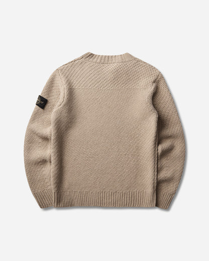 Stone Island Crew Neck Melange Biscuit Sweatshirts Crewneck L2S155100055S02A3 V0M94