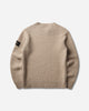 Stone Island Crew Neck Melange Biscuit Sweatshirts Crewneck L2S155100055S02A3 V0M94
