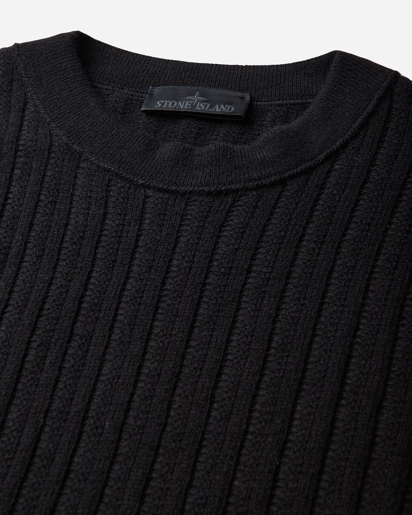 Stone Island Crew Neck Black Sweatshirts Crewneck L2S155100051S00FL V0029