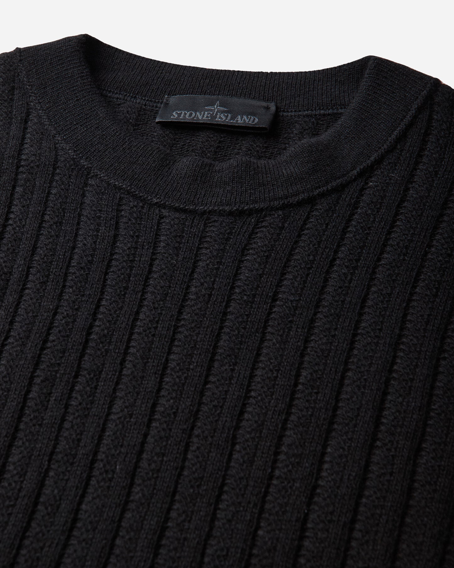 Stone Island Crew Neck Black Sweatshirts Crewneck L2S155100051S00FL V0029