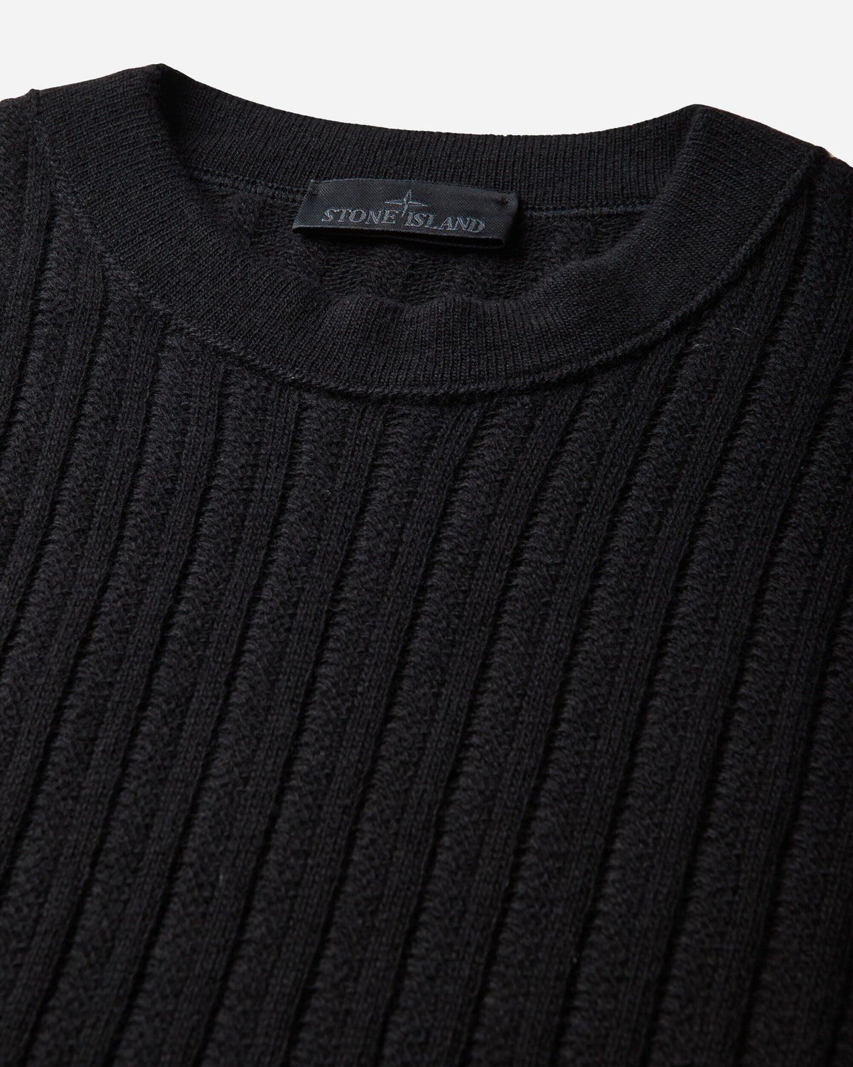 Stone Island Crew Neck Black Sweatshirts Crewneck L2S155100051S00FL V0029