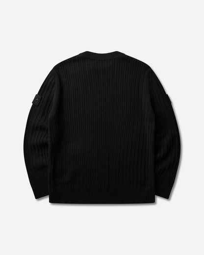 Stone Island Crew Neck Black Sweatshirts Crewneck L2S155100051S00FL V0029