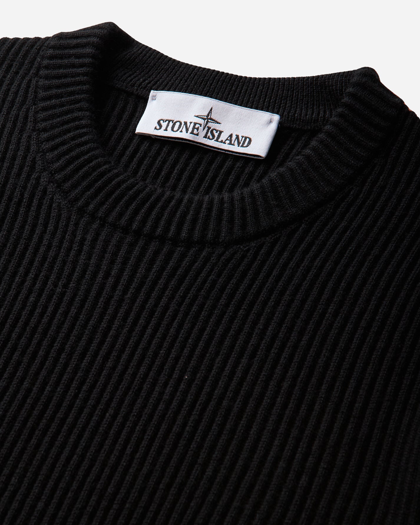 Stone Island Crew Neck Black Sweatshirts Crewneck L2S155100053S00C2 V0029