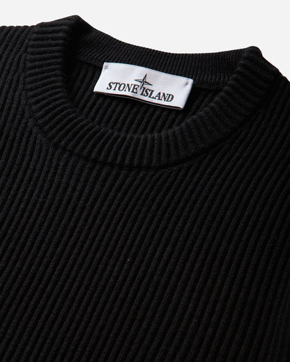 Stone Island Crew Neck Black Sweatshirts Crewneck L2S155100053S00C2 V0029